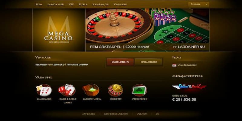 Tổng quát về sảnh casino mega là gì